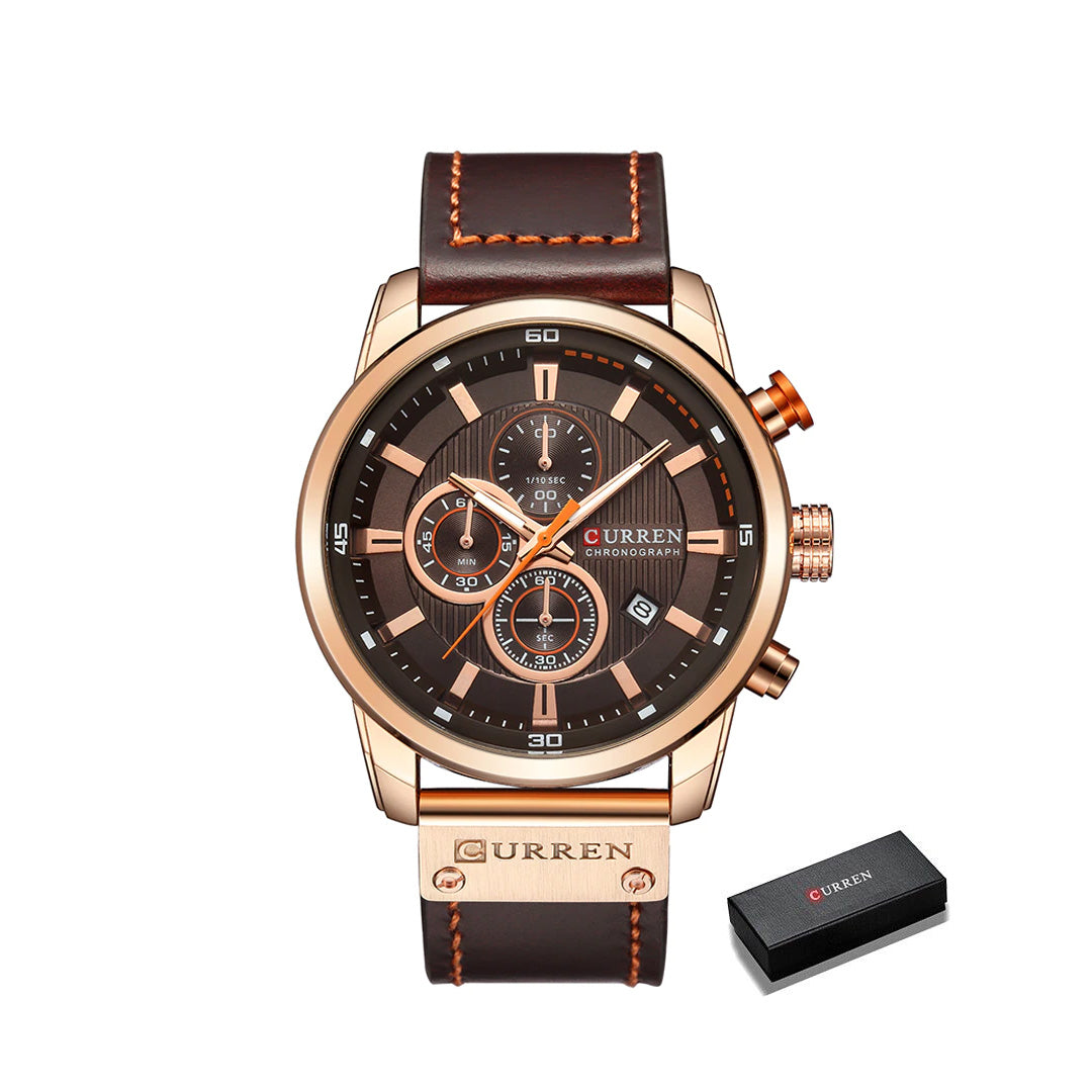 Reloj de Lujo Curren Gold 47mm (Modelo 2024)